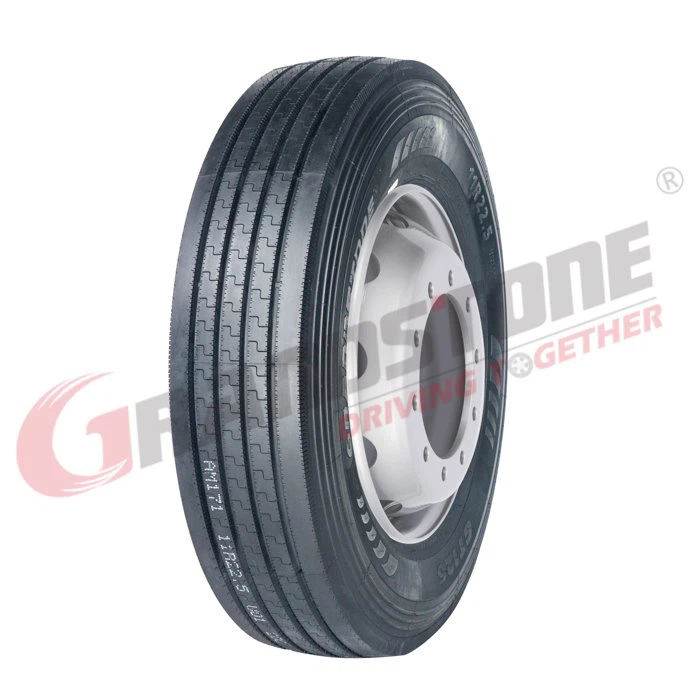 Four Longitudinal Pattern Truck Tires